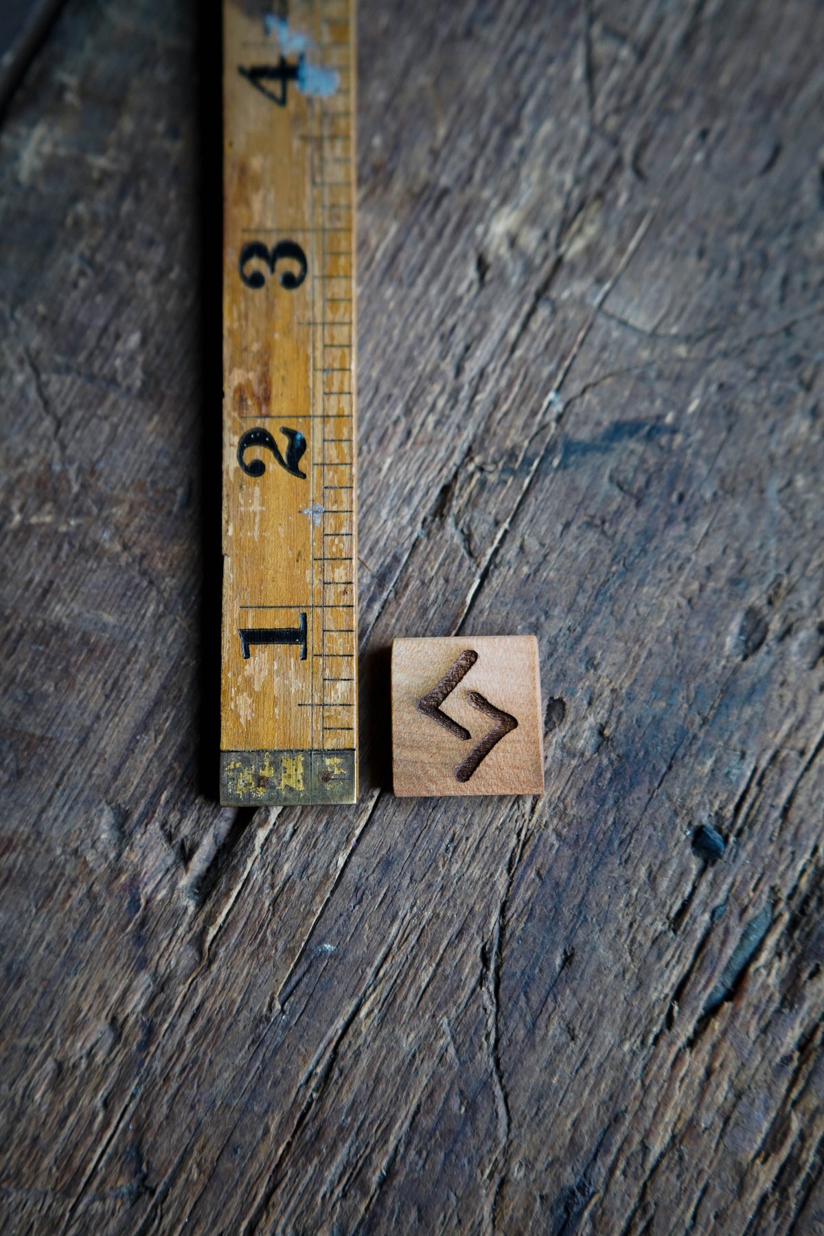 Futhark Rune Set Elder Futhark Rune Set - Curly Maple Wood - Handmade In Canada ...