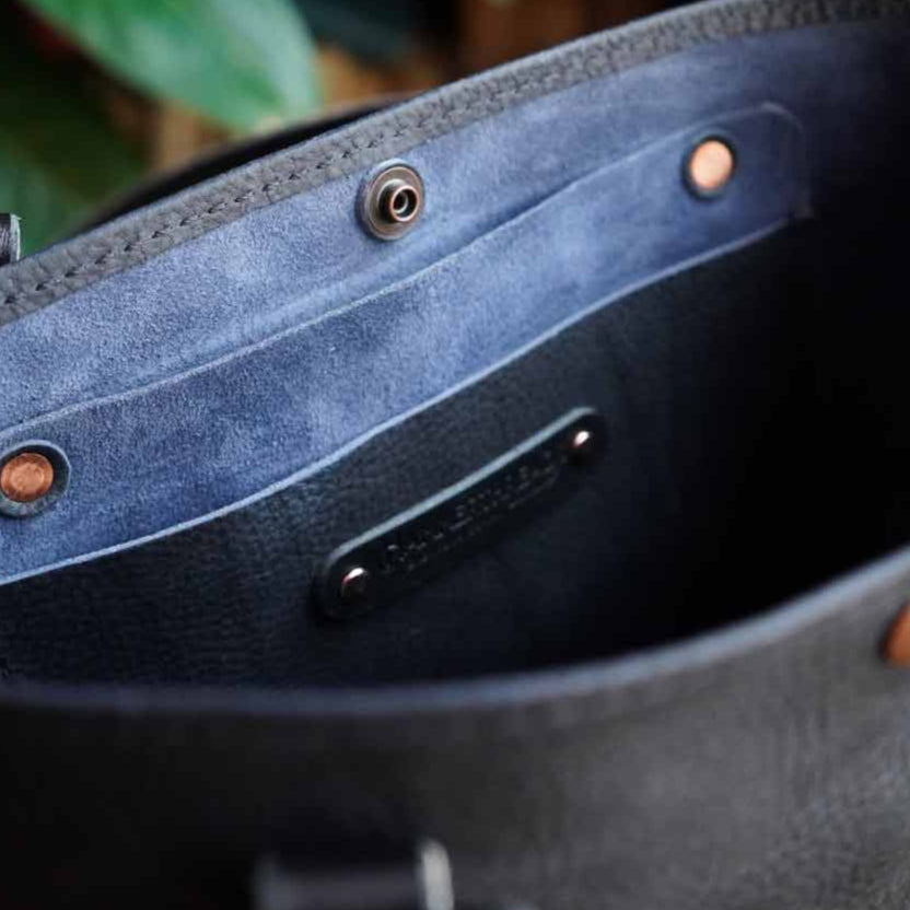 Everyday Tote - Handmade Leather Bag - Made In Canada