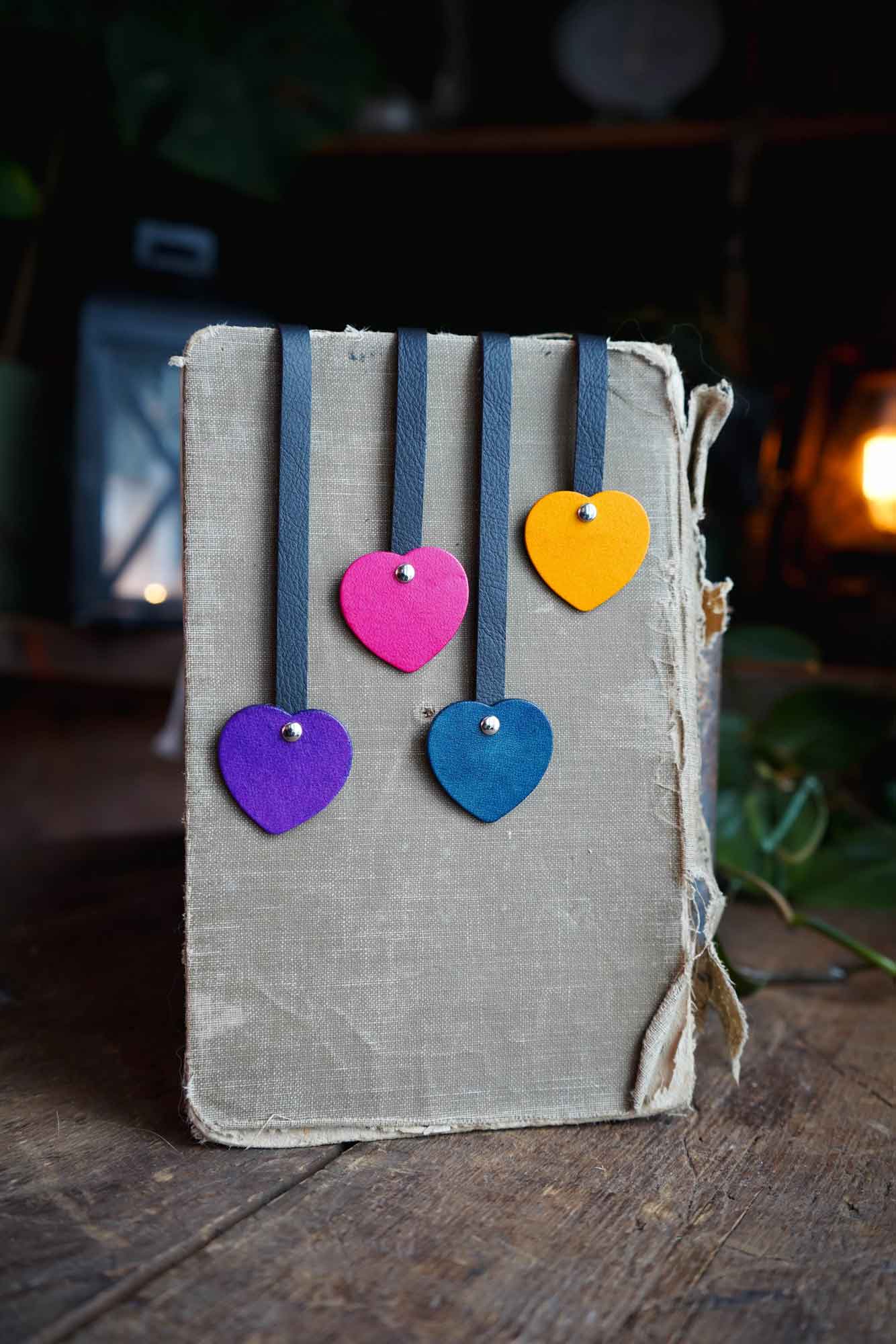 Heart Bookmark - Spring