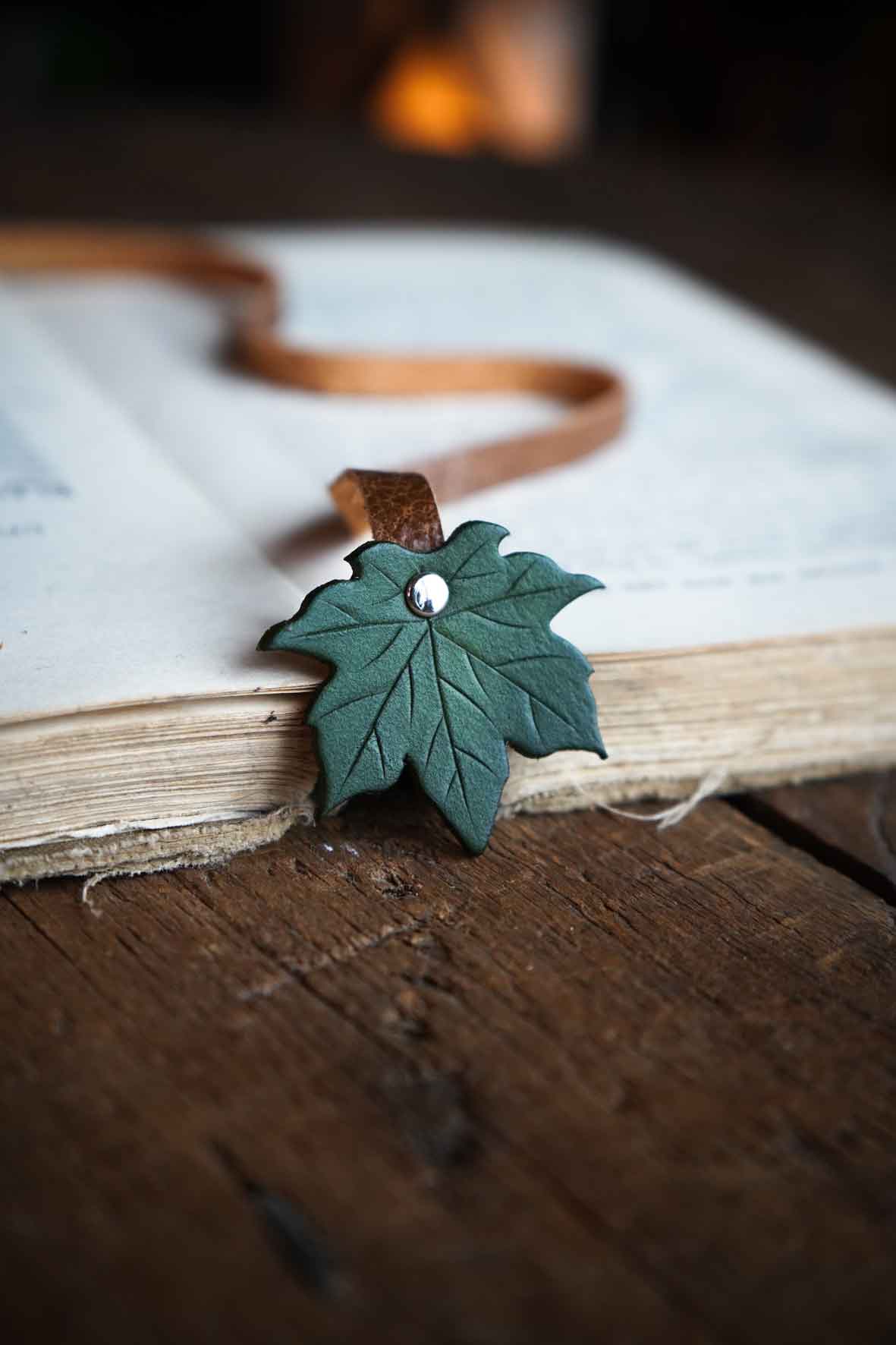 Maple Leaf Bookmark - First Edition