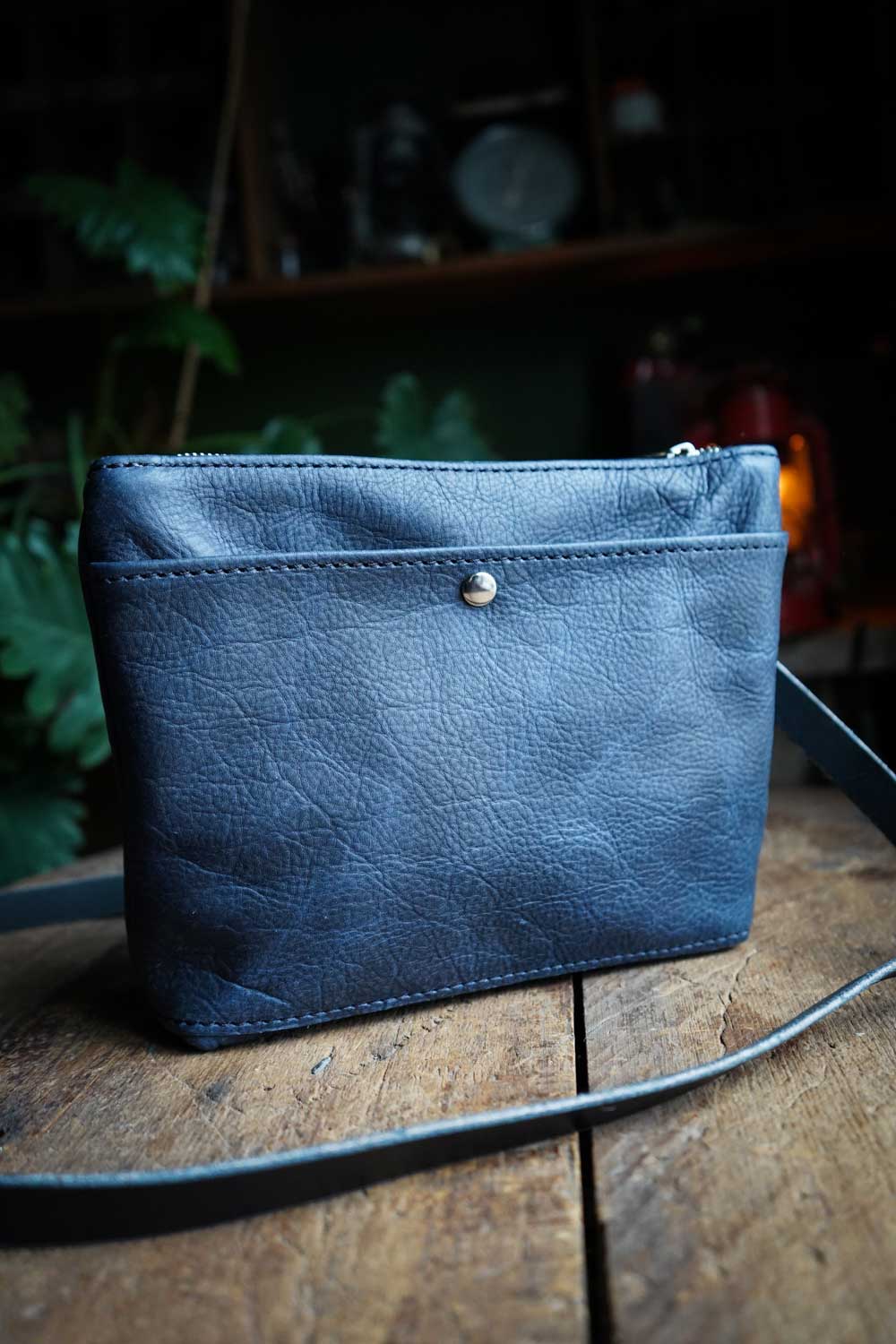Overcross - Leather Crossbody with Pocket