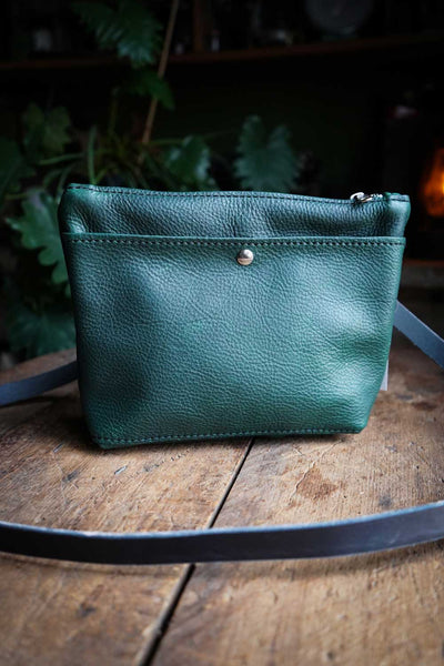 Overcross - Leather Crossbody with Pocket