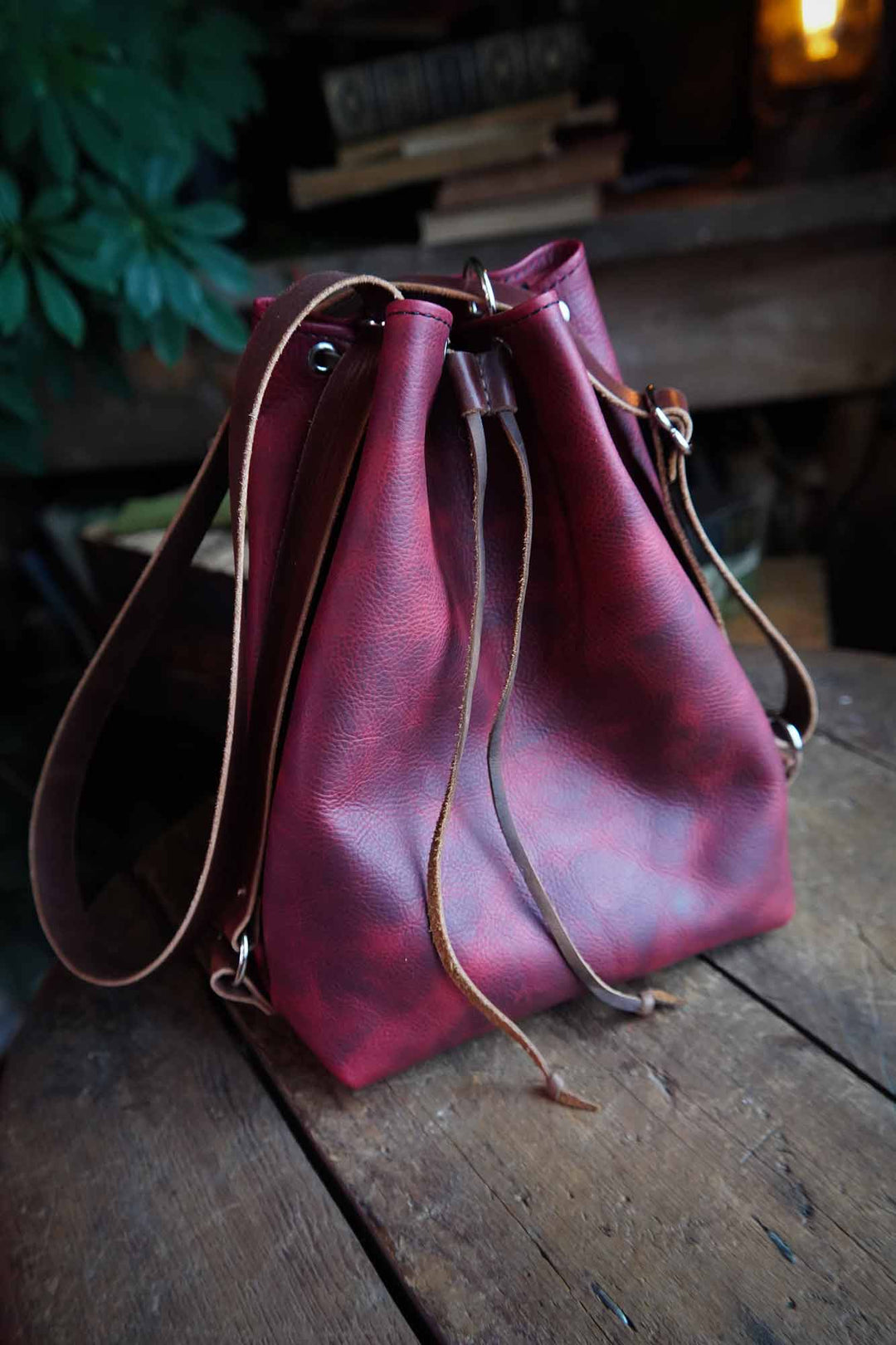 canadian leather backpack Shift - Convertible Leather Backpack