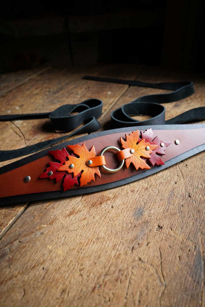 Sugar Maple Waist Belt - Yellow/Red - READY TO SHIP