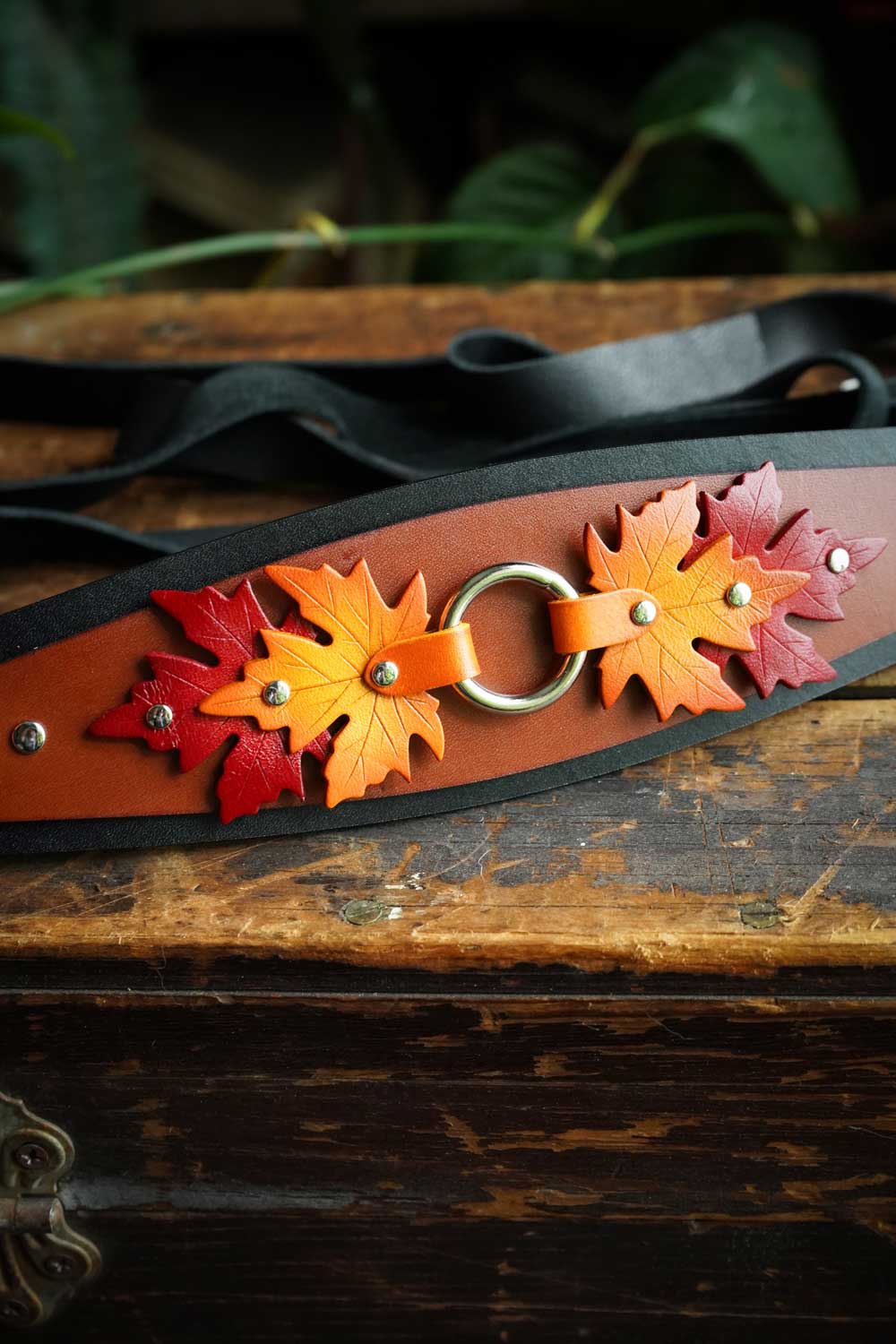 Sugar Maple Waist Belt - Yellow/Red - READY TO SHIP