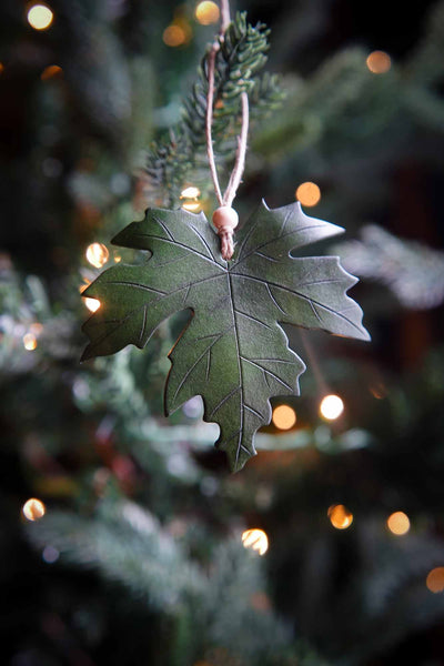 Sugar Maple Leaf Ornament Large