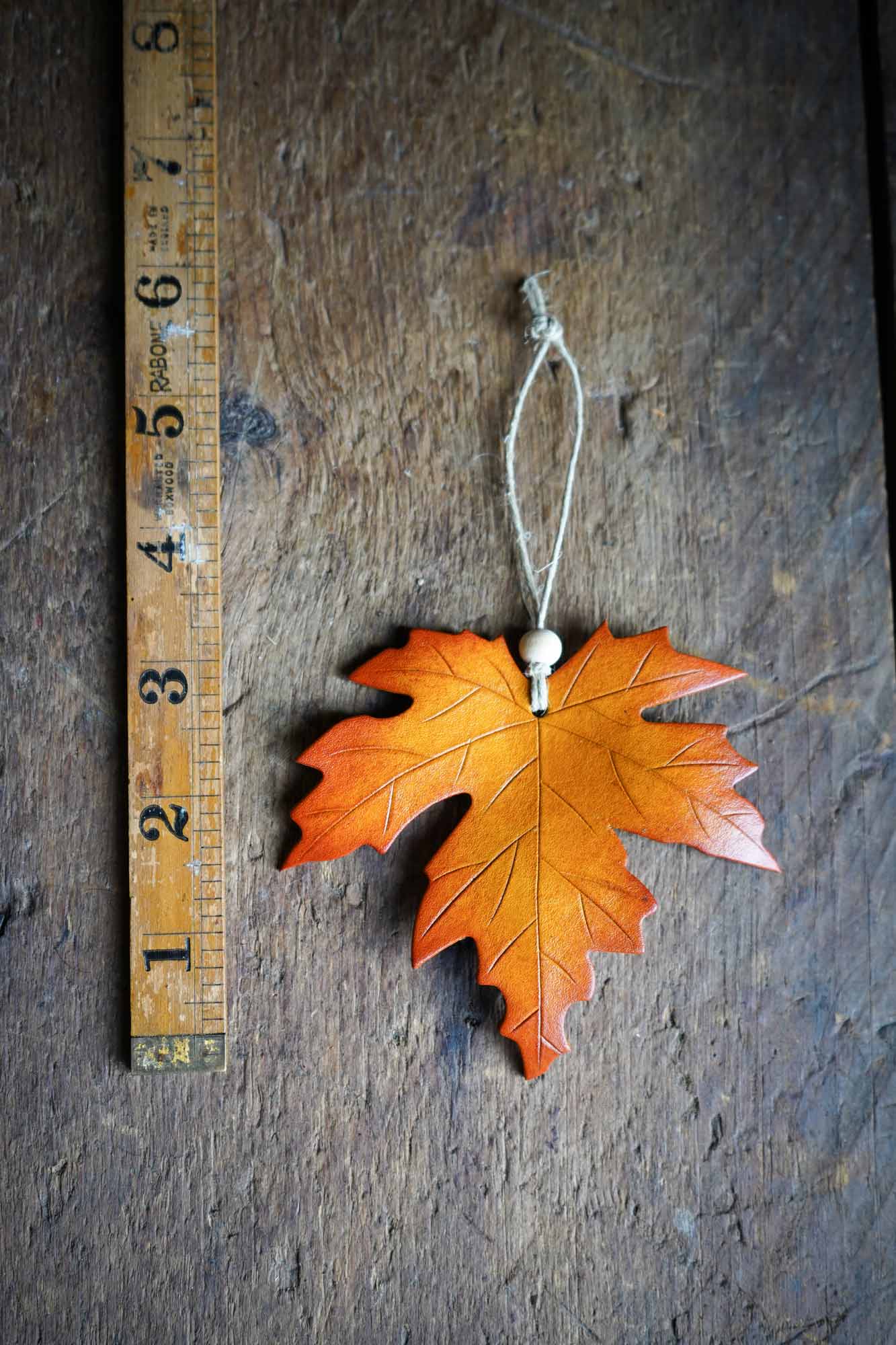 Sugar Maple Leaf Ornament Large