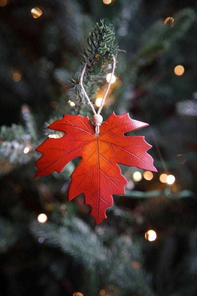 Sugar Maple Leaf Ornament Large