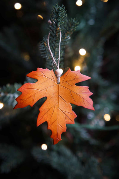 Sugar Maple Leaf Ornament Large