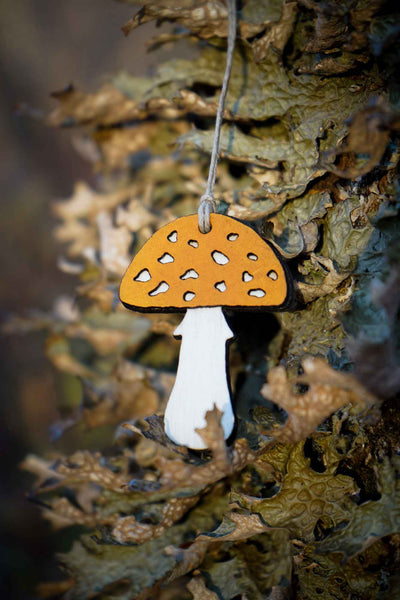 Amanita Mushroom Ornament