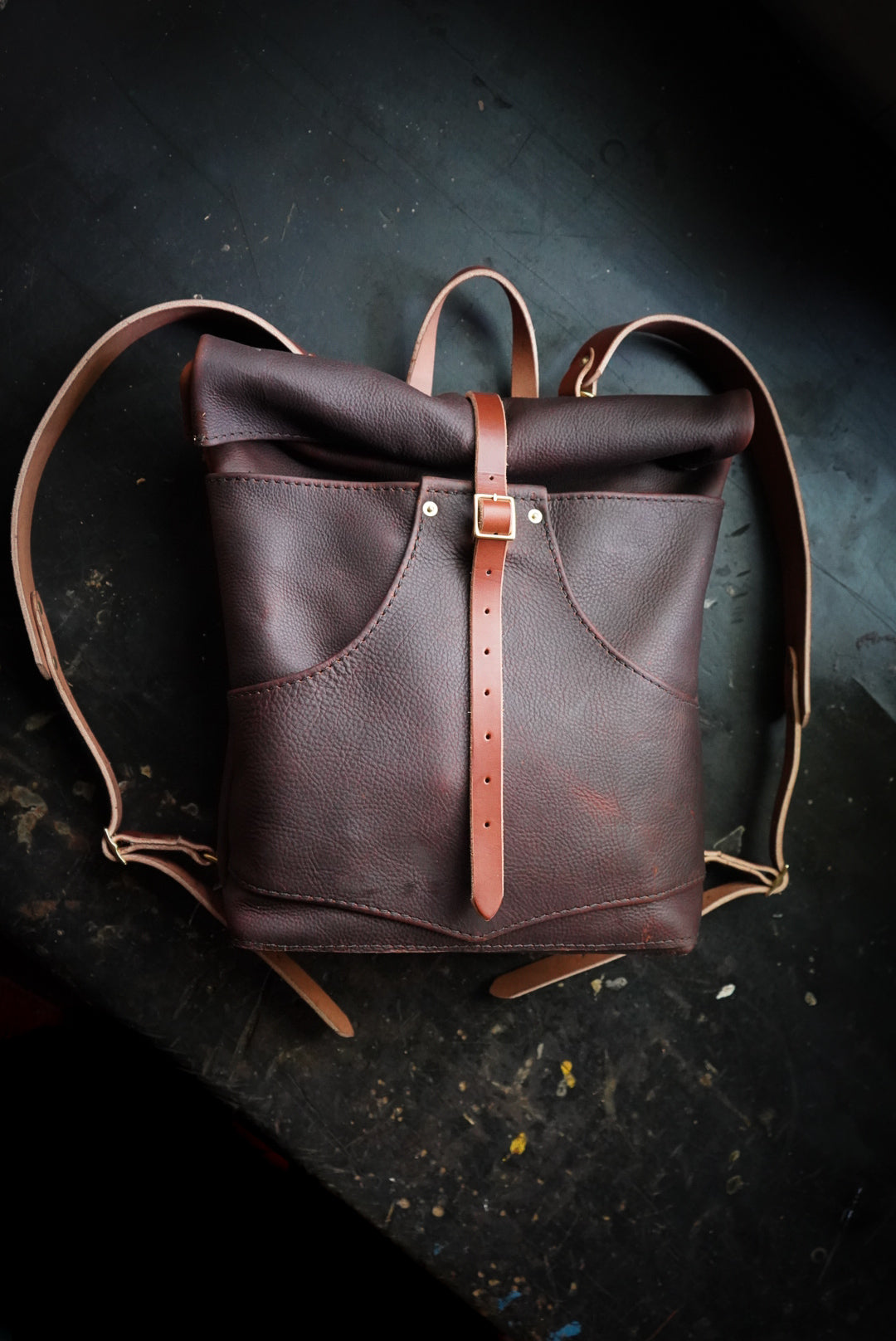 Vinland Pack - Leather Rolltop Backpack - Handmade In Canada ...