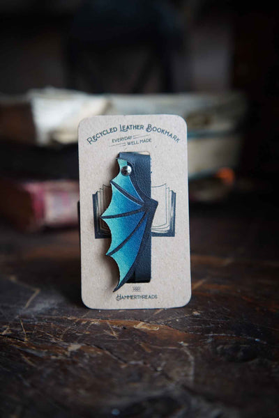 Dragon Wing Leather Bookmark