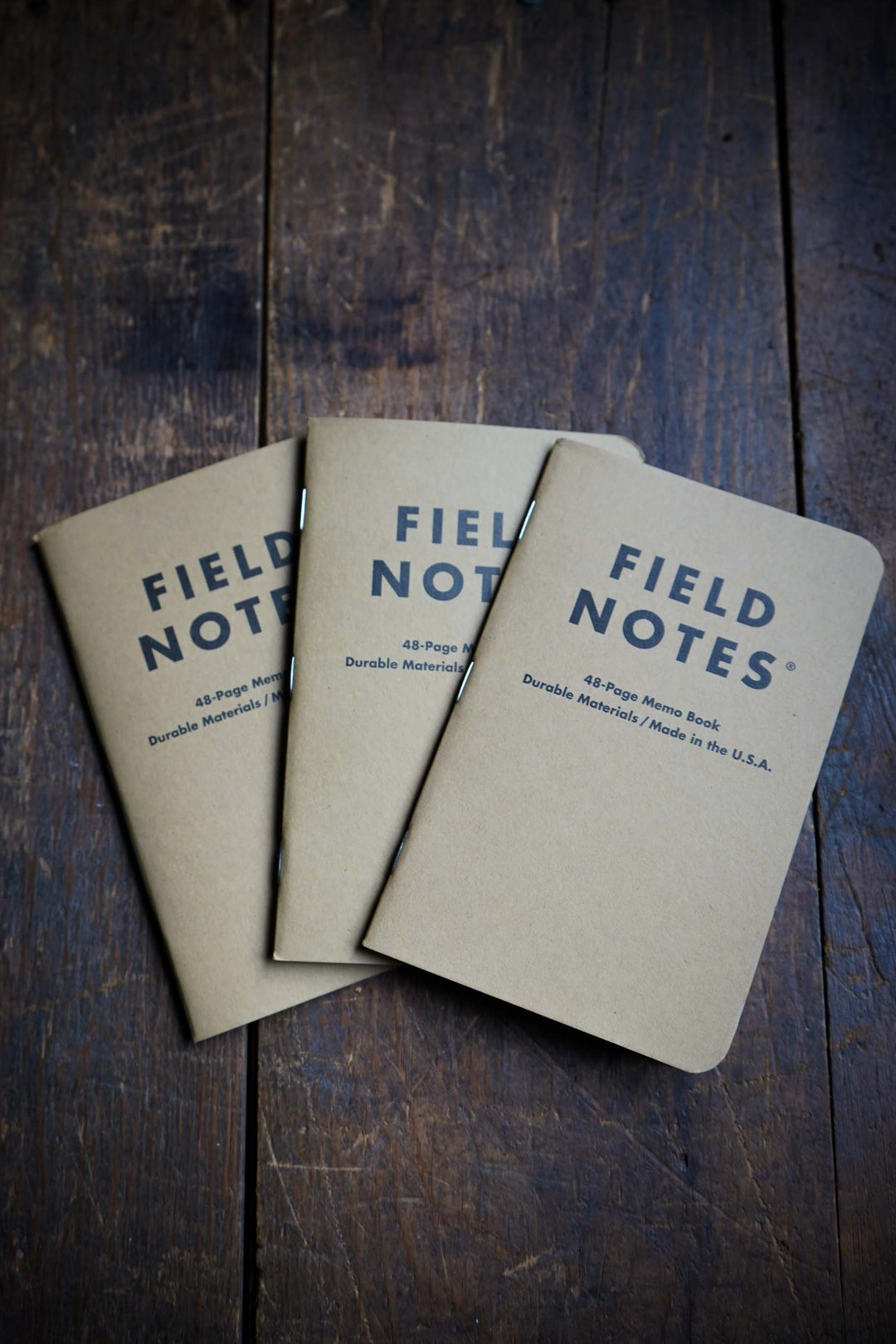 Field Notes - Original Kraft Pocket Notebook- 3 Pack – Hammerthreads