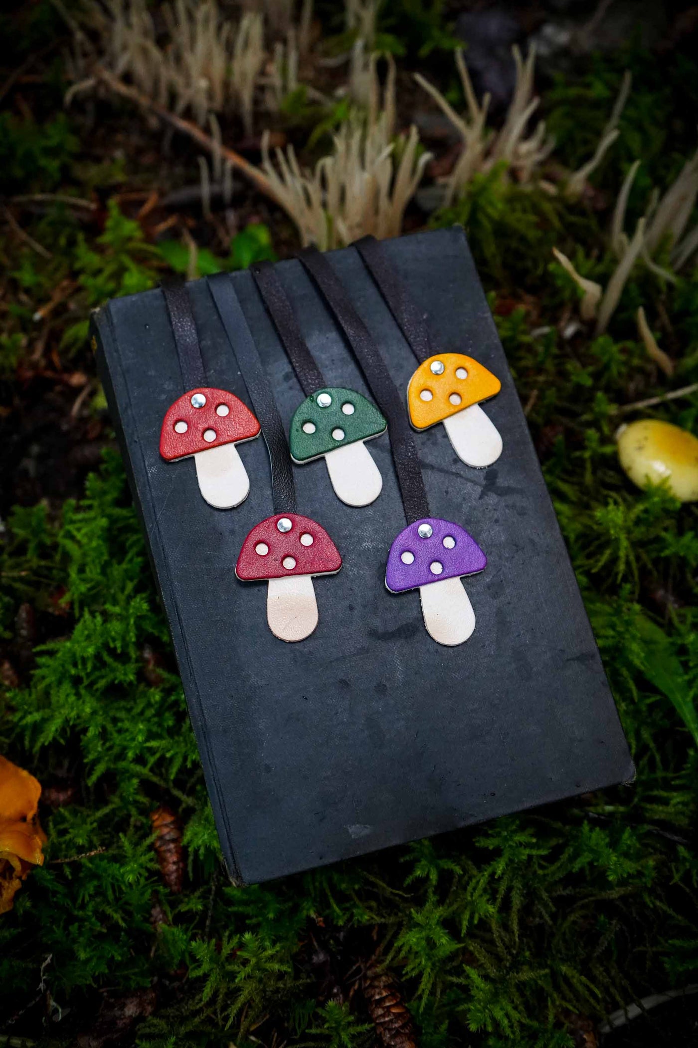 Mushroom Bookmark - Brights