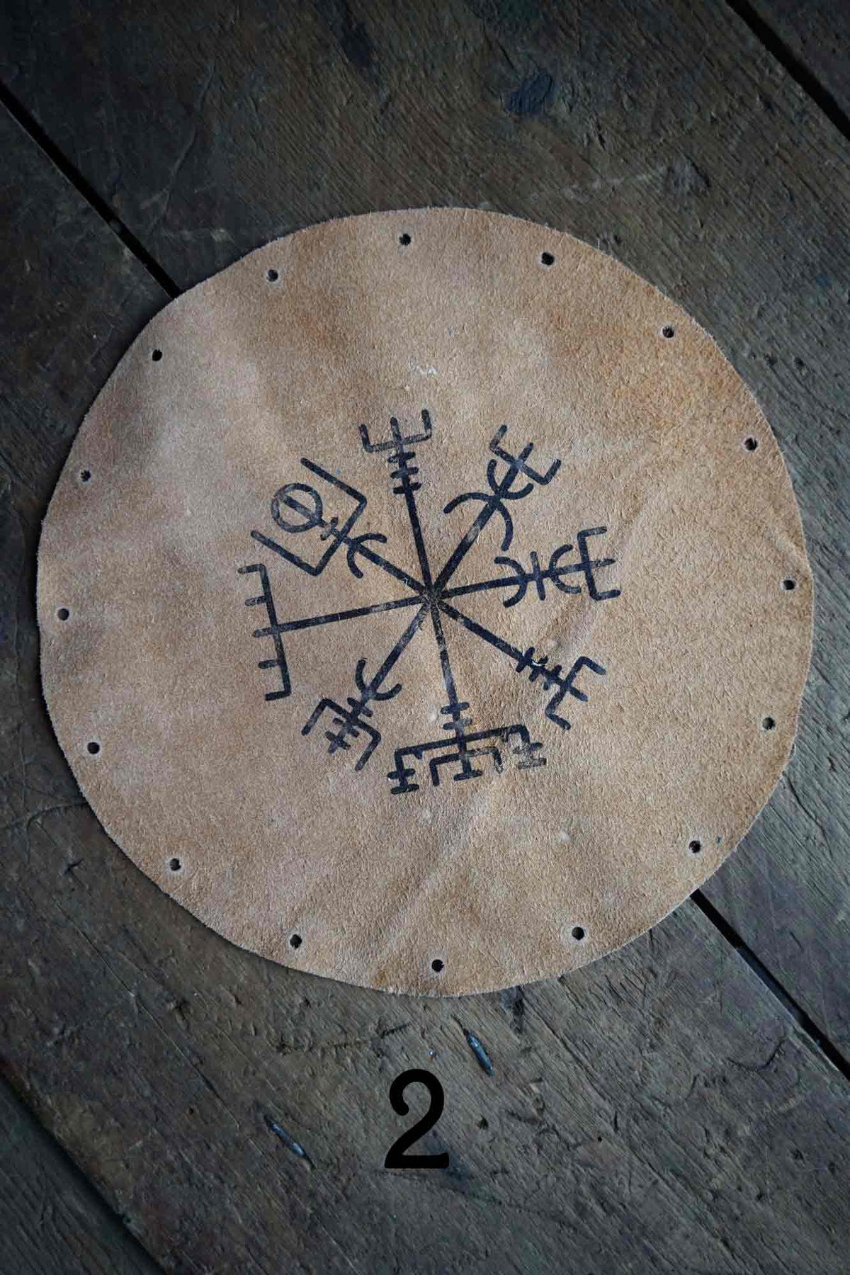 Rune Casting Pouch SECONDS SALE - Leather Rune Tray - Made In Canada ...