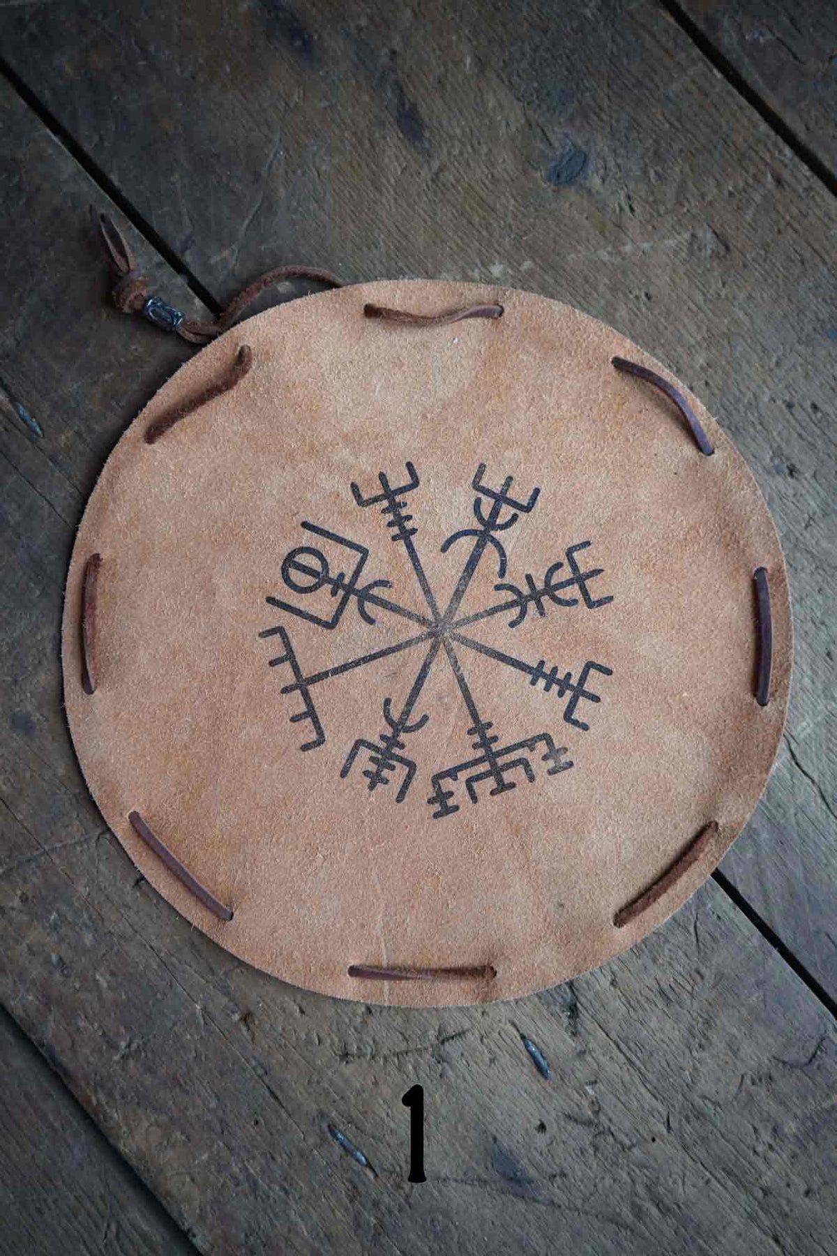 Rune Casting Pouch SECONDS SALE - Leather Rune Tray - Made In Canada ...