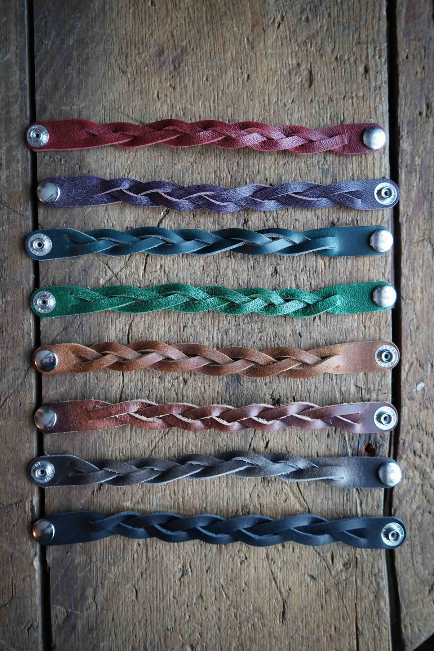 Braided Leather Bracelet -  Canada