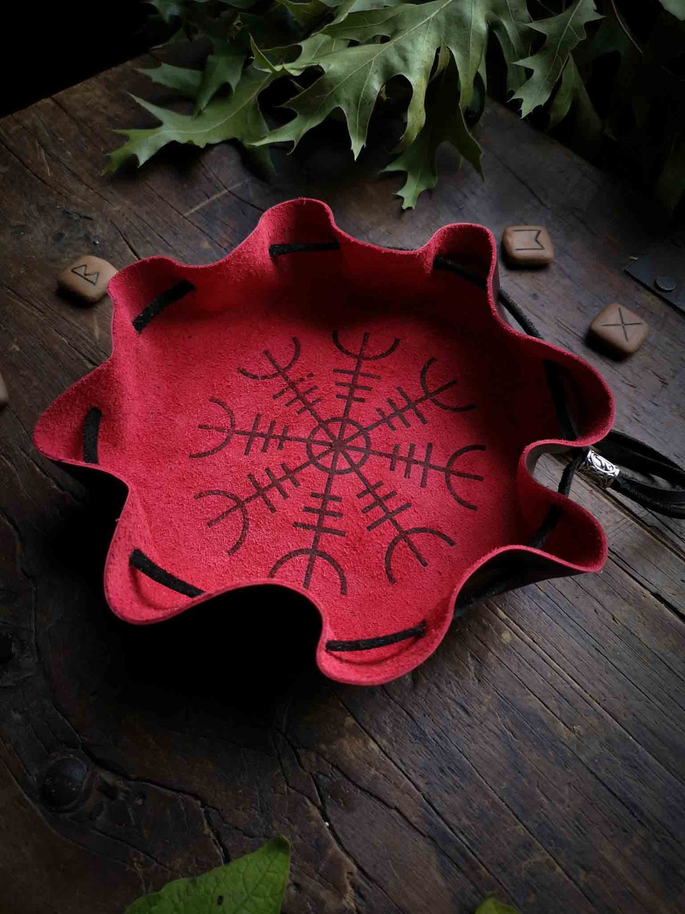 Fire - Rune Casting Leather Pouch Seconds Sale