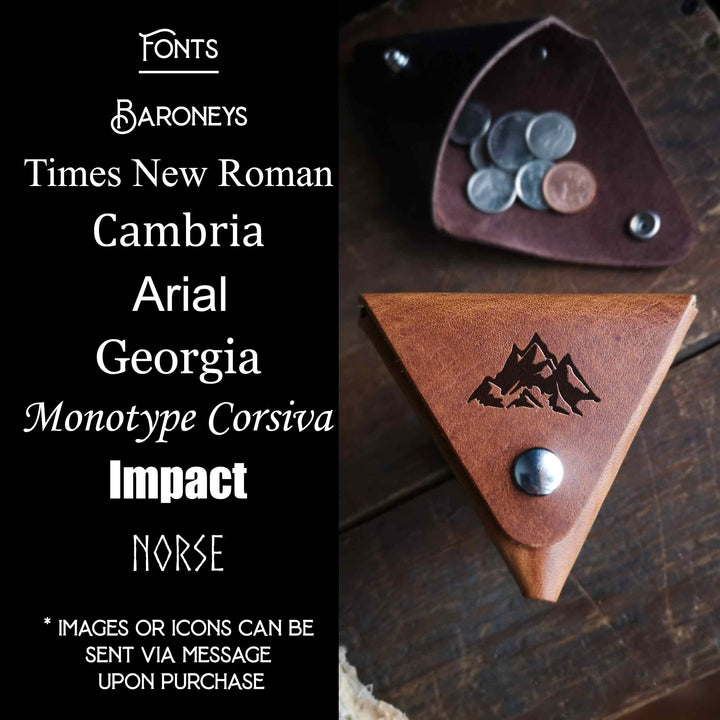 Skip - Leather Coin Purse - Handmade In Canada – Hammerthreads