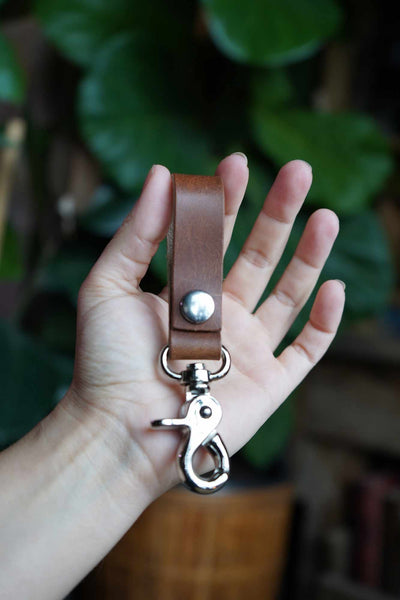 Belt Latch - Leather Keychain