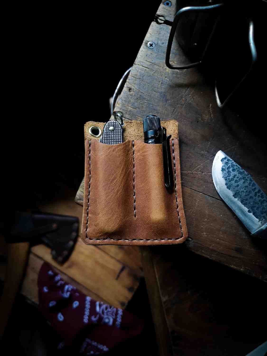 The Frontier - EDC Leather Organizer