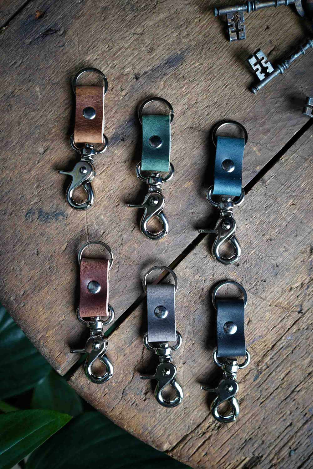 Latch - Leather Keychain