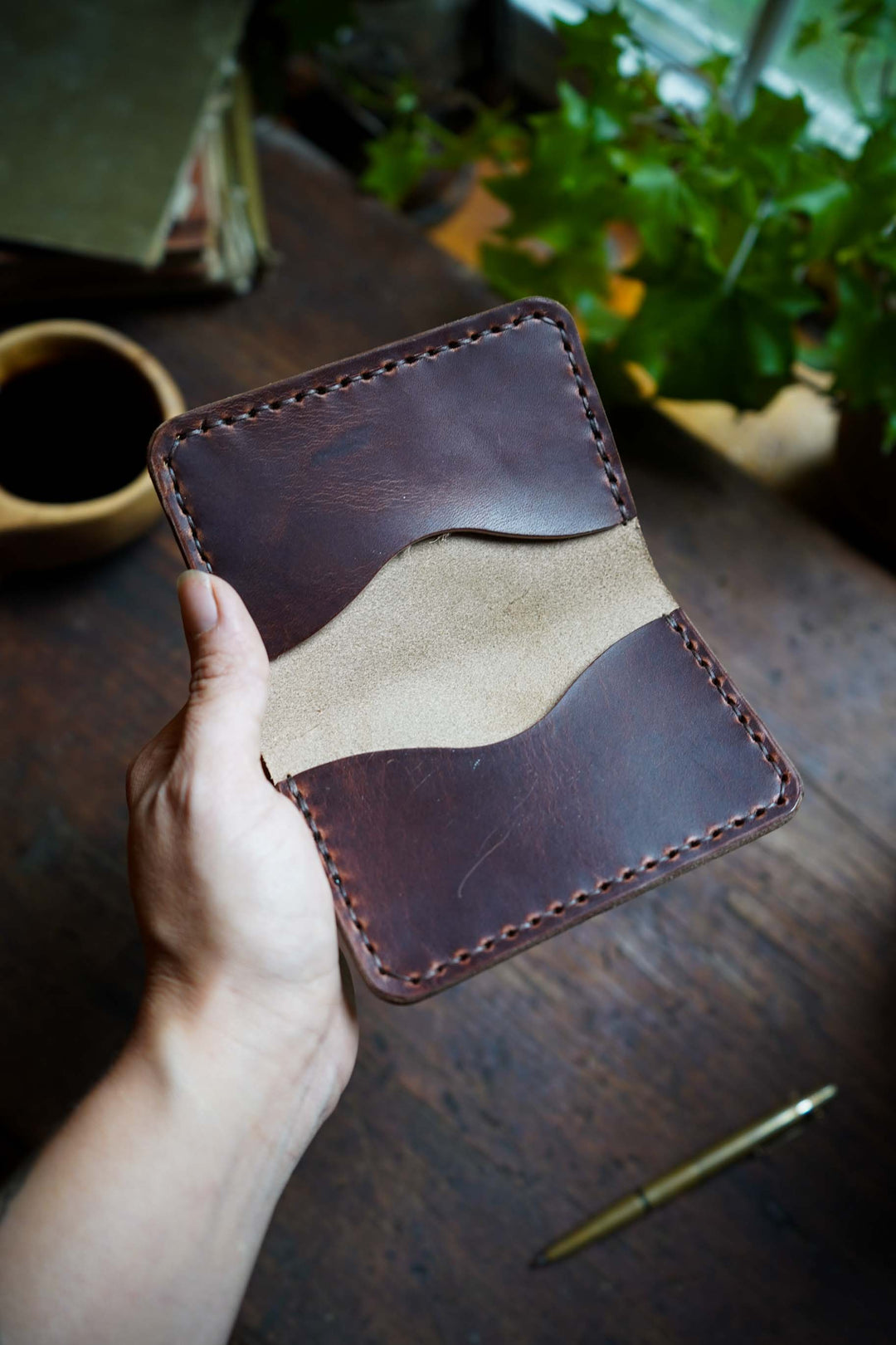 CHALLENGER×POTER LETHER CARD WALLET Popov Leather 5 Card Wallet – Thunderbird Gear