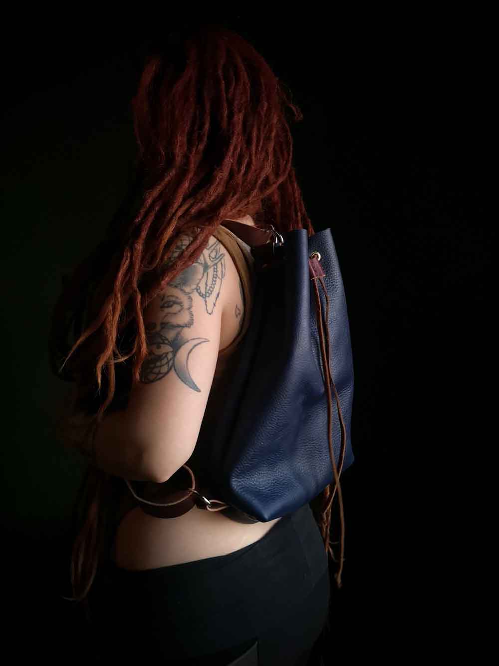 Shift - Convertible Leather Backpack